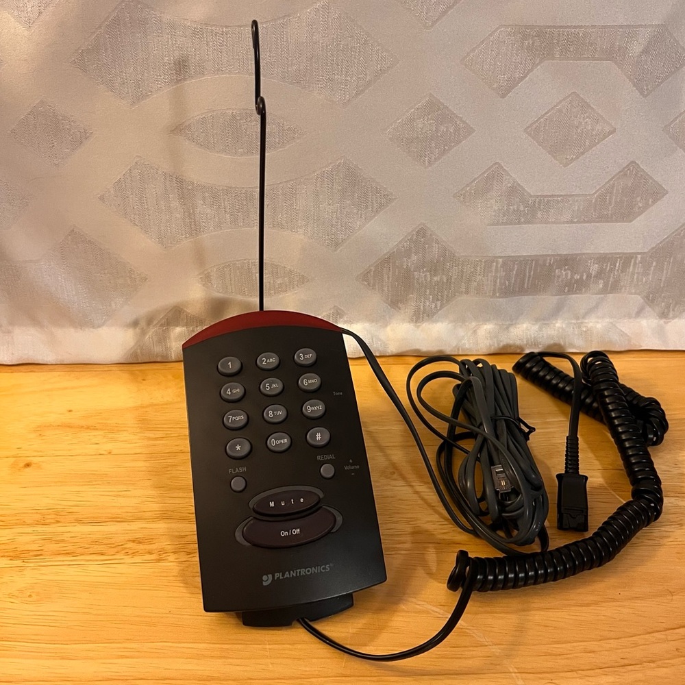 Plantronics T10 Headset Telephone System – Corded Phone Headset Compatible